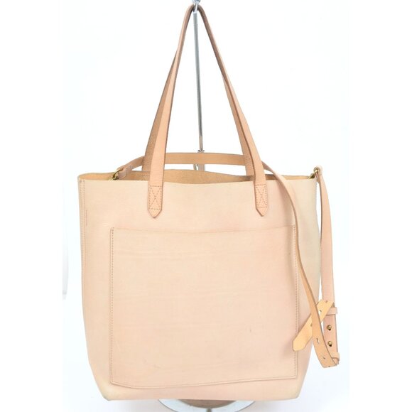Madewell Handbags - Madewell The Medium Transport Tote Nubuck Leather Crossbody Strap Shoulder Bag